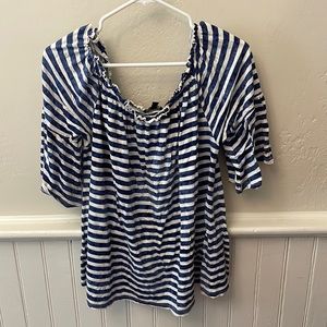 Lane Bryant striped top